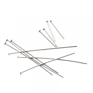 Aguja de acero inoxidable con punta plana