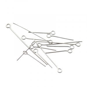 Aguja de acero inoxidable con punta circulo