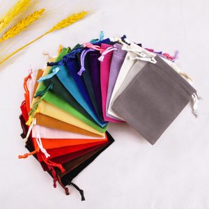 Bolsa de terciopelo para bisuteria regalo pack 25 Uds.