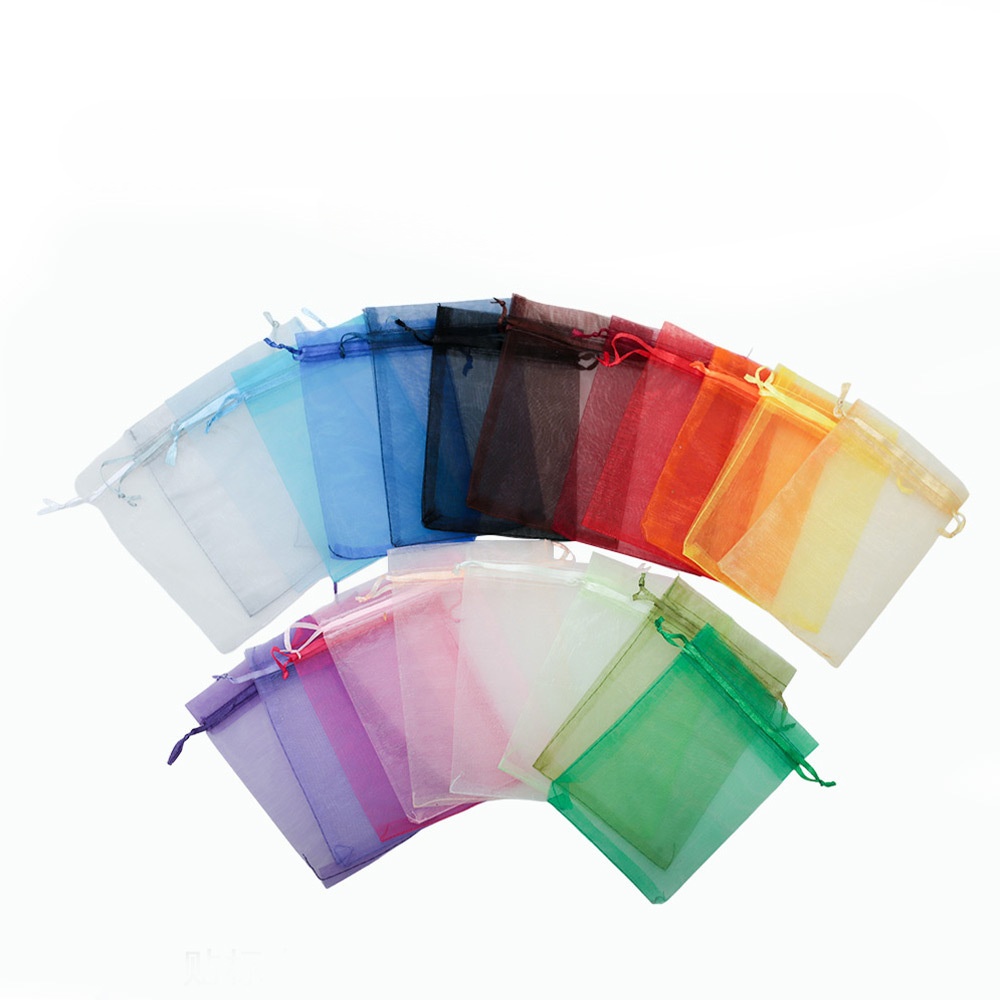 Bolsa de organza para bisuteria regalo pack 25 Uds.